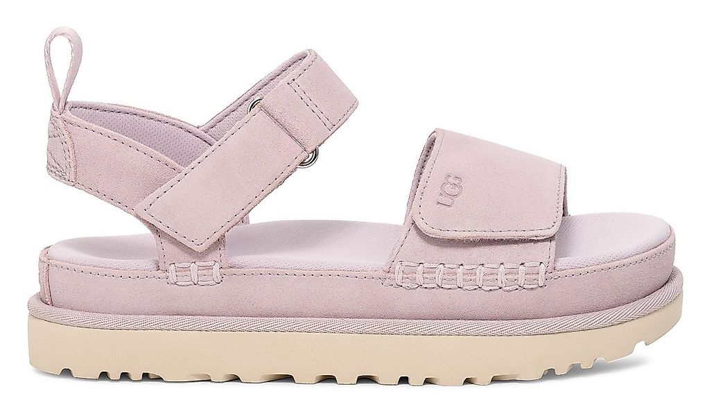 UGG W GOLDENSTAR Riemchensandale, Plateausandale, Sandalette mit zwei Klett günstig online kaufen
