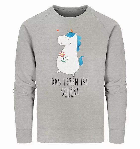 Mr. & Mrs. Panda Longpullover Größe XL Einhorn Spaziergang - Heather Grey - günstig online kaufen