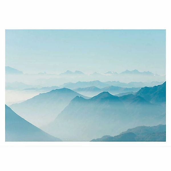 Komar Poster Mountains View Berge B/L: ca. 50x40 cm günstig online kaufen