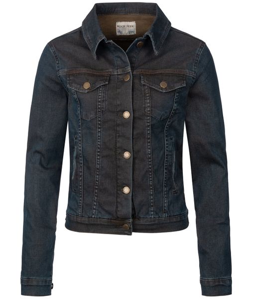 Rock Creek Jeansjacke Damen Jeansjacke Denim günstig online kaufen
