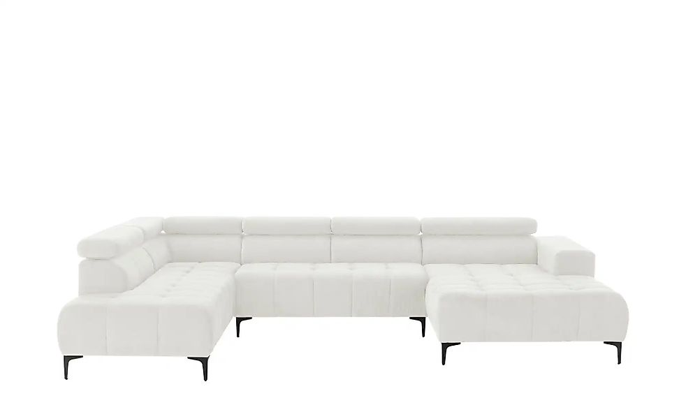 switch Wohnlandschaft  Caro ¦ weiß ¦ Maße (cm): B: 350 H: 81 T: 214.0 Polst günstig online kaufen