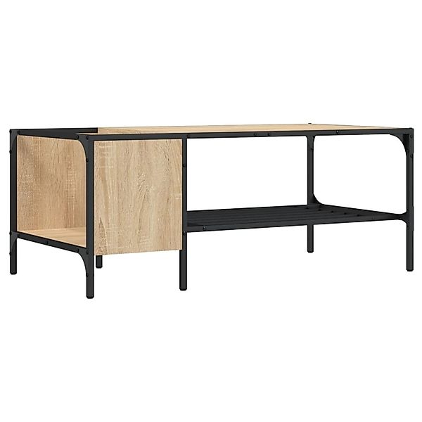 vidaXL Couchtisch Couchtisch mit Regal Sonoma-Eiche günstig online kaufen