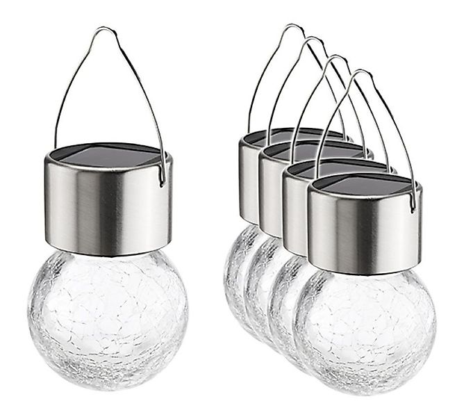 Gravidus LED Solarleuchte 5er Set Edelstahl günstig online kaufen