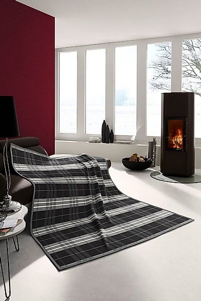 Wohndecke Cotton Home, Biederlack, Steifen-Motiv - Continious günstig online kaufen