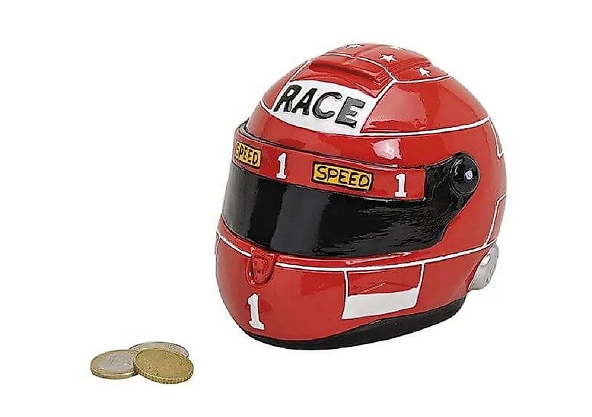 G. Wurm Spardose Motorradhelm Spardose rot günstig online kaufen