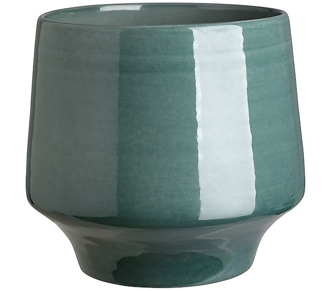 Dehner Übertopf Elsa, türkis, verschiedene Größen, hochwertige, glasierte K günstig online kaufen