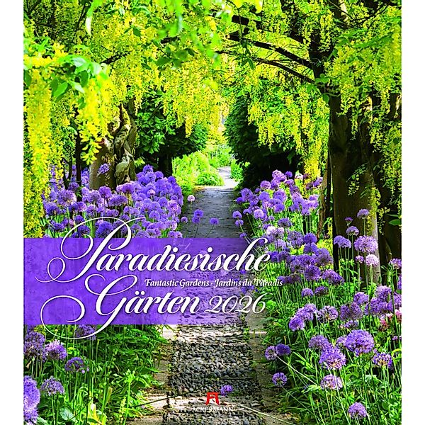Paradiesische Gärten Kalender 2026 günstig online kaufen