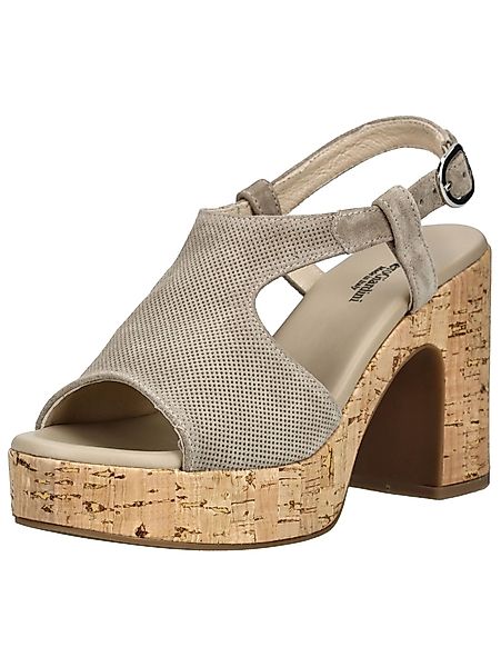 Nero Giardini Sandalen Veloursleder High-Heel-Sandalette günstig online kaufen