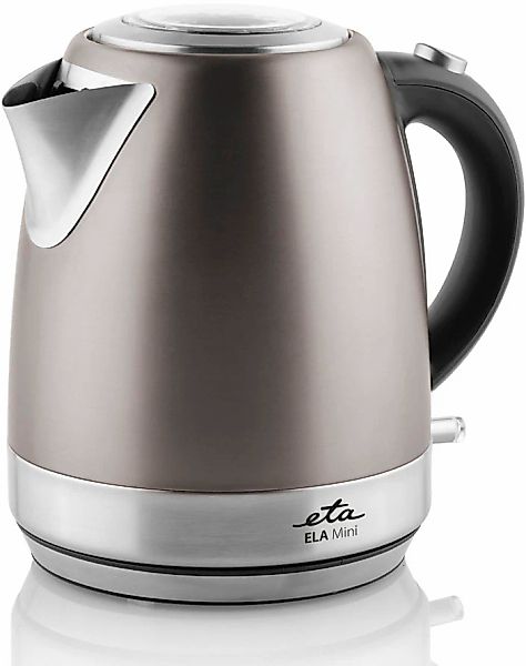 eta Wasserkocher "Ela Mini ETA859990040" 1,2 l 2100 W in Grau günstig online kaufen