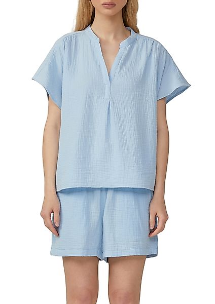 QS Kurzarmbluse, aus Musselin günstig online kaufen