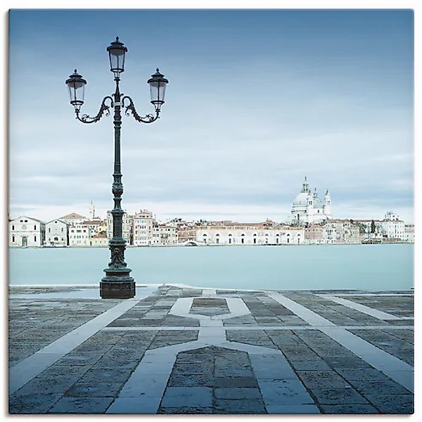 Artland Leinwandbild "Promenade Redentore", Italien, (1 St.), auf Keilrahme günstig online kaufen