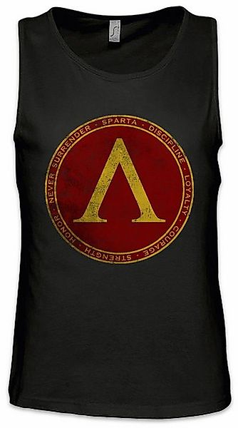 Urban Backwoods Tanktop Sparta Ärmelloses T-Shirt Logo Insignia Zeichen 300 günstig online kaufen