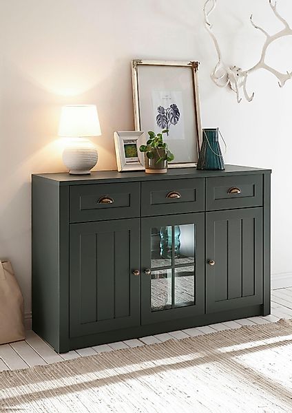 Home affaire Sideboard Ascot, Breite 130 günstig online kaufen
