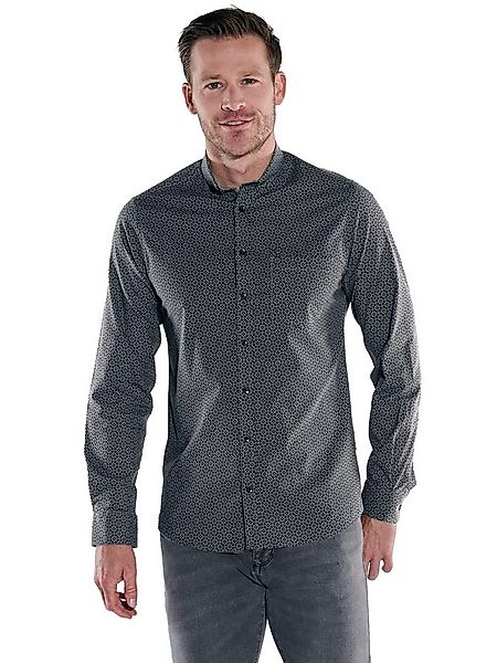 Engbers Langarmhemd engbers Herren Hemd langarm, Schwarz günstig online kaufen
