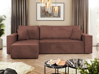 MIRJAN24 Ecksofa Karl Cord, mit Bettkasten günstig online kaufen