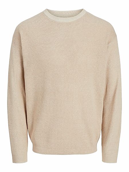 Jack & Jones Strickpullover "JJWALTER KNIT RELAXED CREW NECK" günstig online kaufen