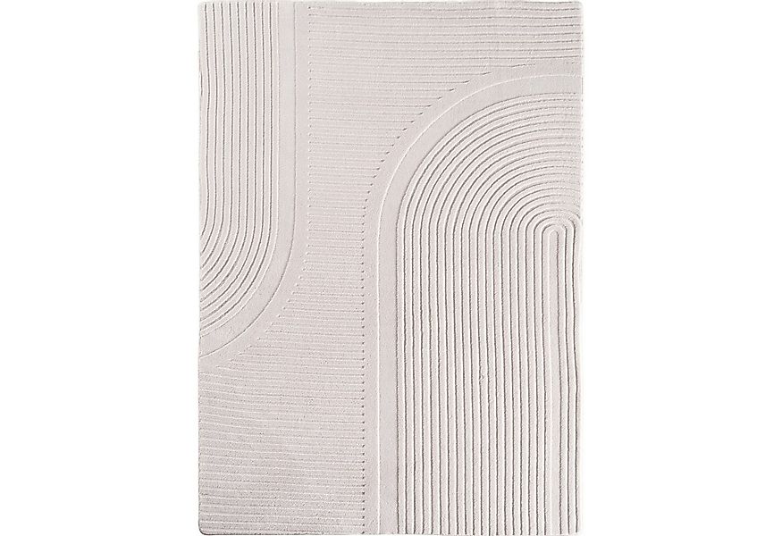 Villa Möbel Veloursteppich Pomivo, Rechteckig, Höhe: 20 mm, Kurzflor Boho T günstig online kaufen