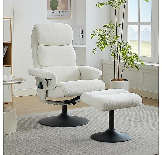 BBWL Relaxsessel Relaxsessel mit Massagefunktion und Heizsystem, 140° Liege günstig online kaufen