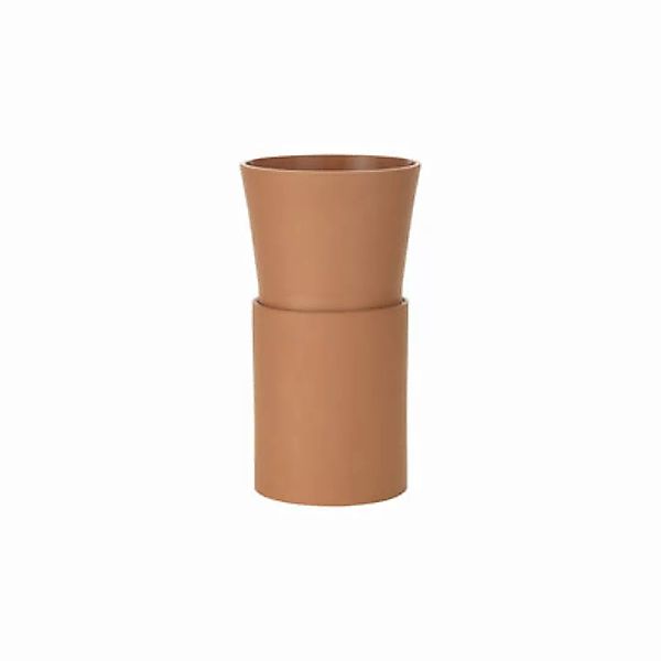 Blumentopf Terracotta Pots keramik braun / Medium - Ø 23,5 x H 41,5 cm - Vi günstig online kaufen
