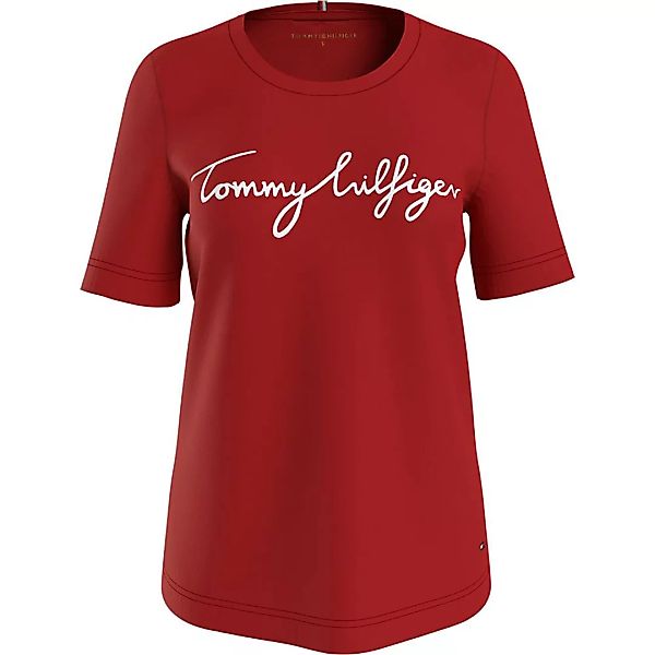 Tommy Hilfiger Graphic Kurzärmeliges T-shirt XS Primary Red günstig online kaufen