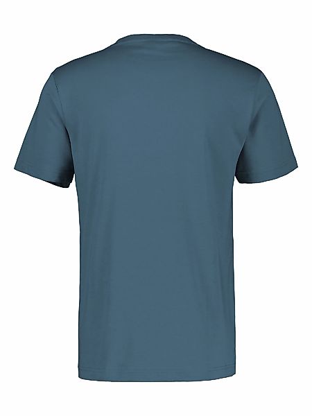 LERROS T-Shirt "Unifarbenes T-Shirt mit Print" günstig online kaufen
