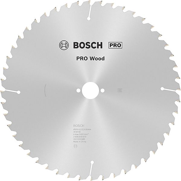 Bosch Kreissägeblatt Optiline Wood 315 mm x 32 mm x 30 mm 48 Zähne günstig online kaufen