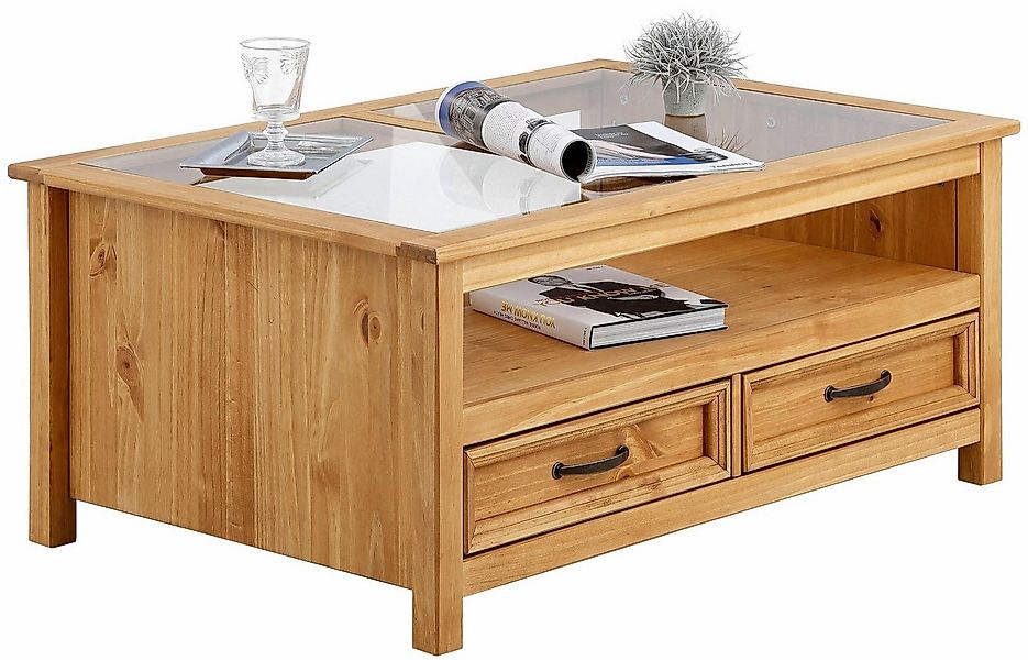 Home affaire Couchtisch Selma, mit schöner Holzstruktur günstig online kaufen