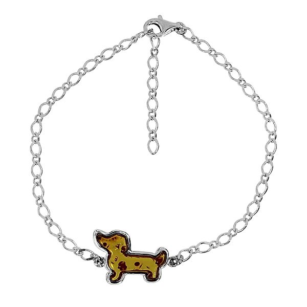 OSTSEE-SCHMUCK Armband - Dackel - Silber günstig online kaufen