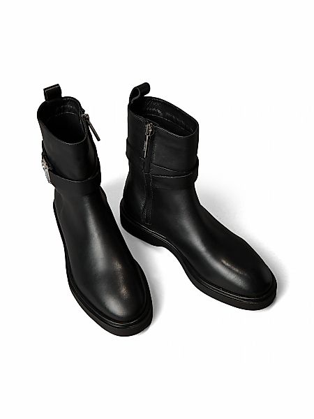 Calvin Klein Stiefelette "ANKLE BOOT W/ METAL LOGO", Boots, Klassik-Stiefel günstig online kaufen