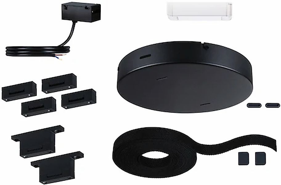 Paulmann Hängeleuchte »ULine Gurt Belt Basisset 5m max. 60W Schwarz« günstig online kaufen
