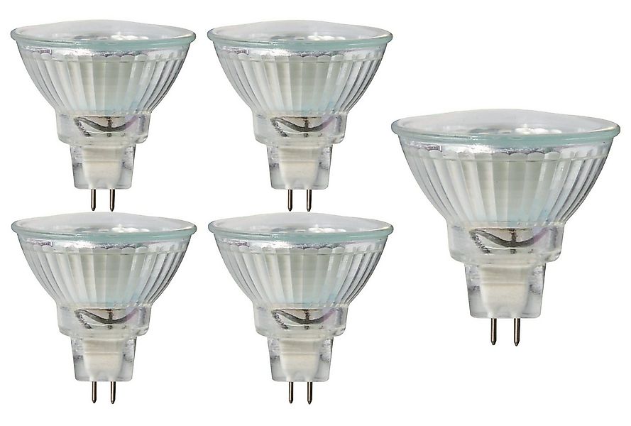 TRANGO LED-Leuchtmittel, 5er Set MR16030 LED Leuchtmittel mit MR16 Fassung günstig online kaufen