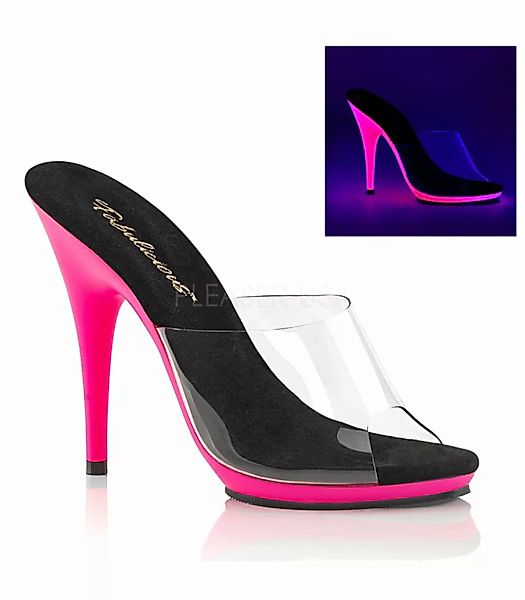 Neon Pantolette POISE-501UV - Pink (Schuhgröße: EUR 37) günstig online kaufen