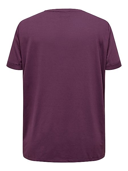 ONLY CARMAKOMA Kurzarmshirt CARMOSTER S/S FOLD günstig online kaufen