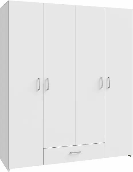 FORTE Drehtürenschrank »Econobox« Drehtürenschrank, zeitloses Design mit al günstig online kaufen