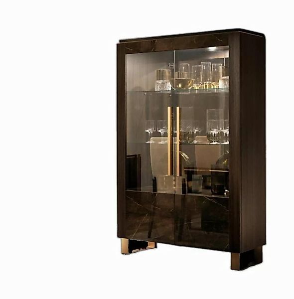 Xlmoebel Vitrine Elegante Vitrine Schrank Italienische Stil Möbel (Vitrine) günstig online kaufen