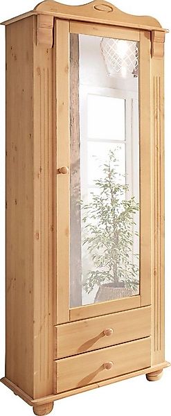 OTTO home Garderobenschrank Adele mit Spiegel, Breite 63 cm, mit 2 Schublad günstig online kaufen