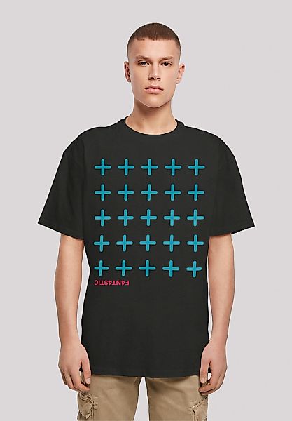 F4NT4STIC T-Shirt "Kreuze Blau" Print günstig online kaufen