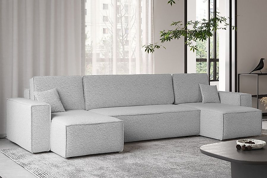 Kaiser Möbel Ecksofa mit schlaffunktion und bettkasten, Couch U-form BEST s günstig online kaufen