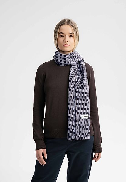 MELA Schal Unisex Jacquard Rippstrick Schal günstig online kaufen