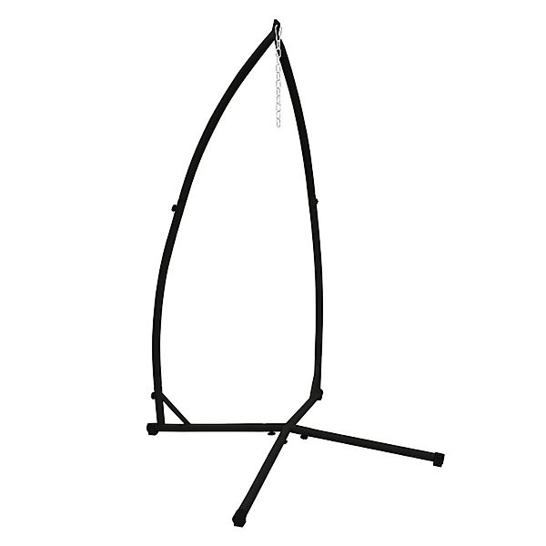 ECD Germany Hängesessel Hängesesselgestell aus Metall bis 120 kg Hängestuhl günstig online kaufen