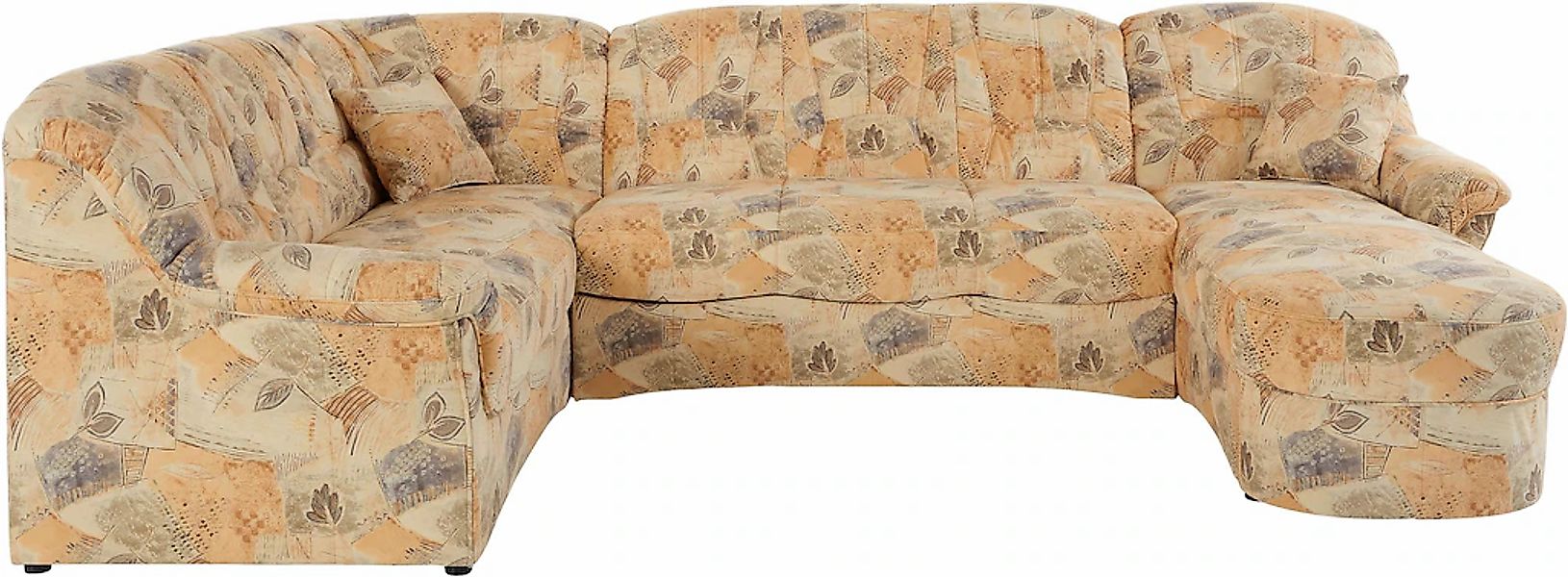 DOMO collection Wohnlandschaft "Bahia mit viel Platz, zeitloses Design, U-F günstig online kaufen