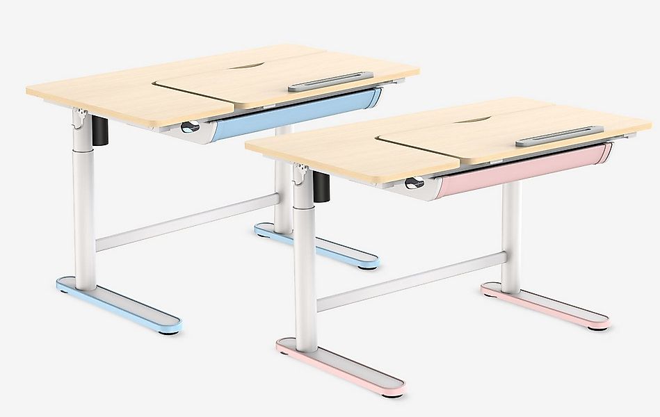 Ergolutions Kinderschreibtisch für Kinder elektrisch höhenverstellbarer Kin günstig online kaufen