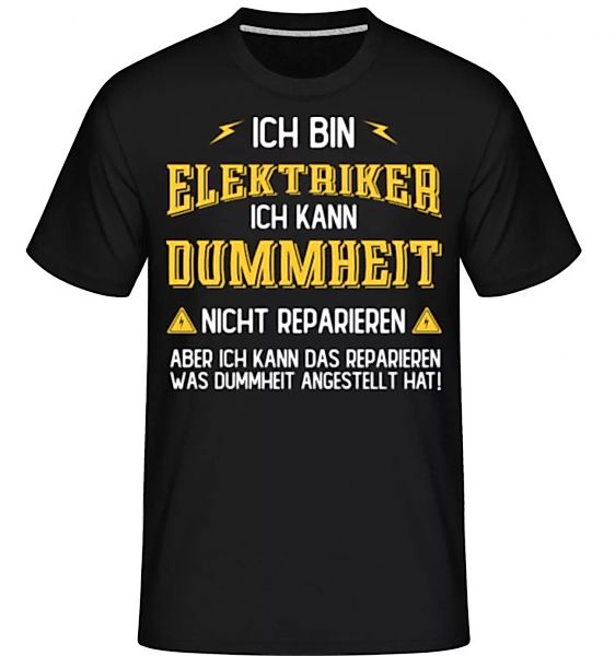 Ich Bin Elektriker · Shirtinator Männer T-Shirt günstig online kaufen