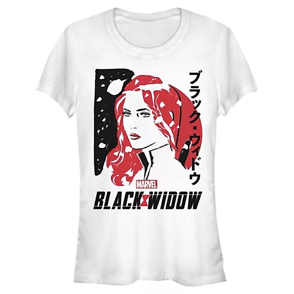 Marvel - Black Widow - Black Widow Drawn Widow - Frauen T-Shirt günstig online kaufen