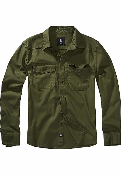 Brandit Langarm-Poloshirt "Brandit Herren Flanellshirt" 1 Stk. günstig online kaufen
