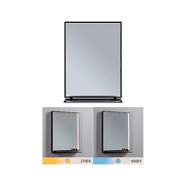 Paulmann "LED Leuchtspiegel Miro IP44 Tunable White 180lm 230V 11W Spiegel/ günstig online kaufen