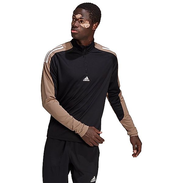 Adidas Training Langarm-t-shirt M Black / Chalky Brown / White günstig online kaufen