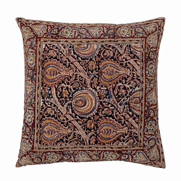 Kissen Nill textil rot / 40 x 40 cm - Bloomingville - Rot günstig online kaufen