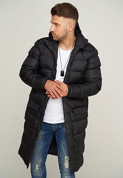 SOULSTAR Parka mit Kapuze als Winterjacke - Langer Steppmantel S2JURGA Herr günstig online kaufen