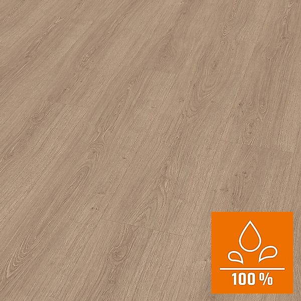 Egger AquaClick it Laminat 8 mm Wasserfest Eiche Victoria Braun günstig online kaufen